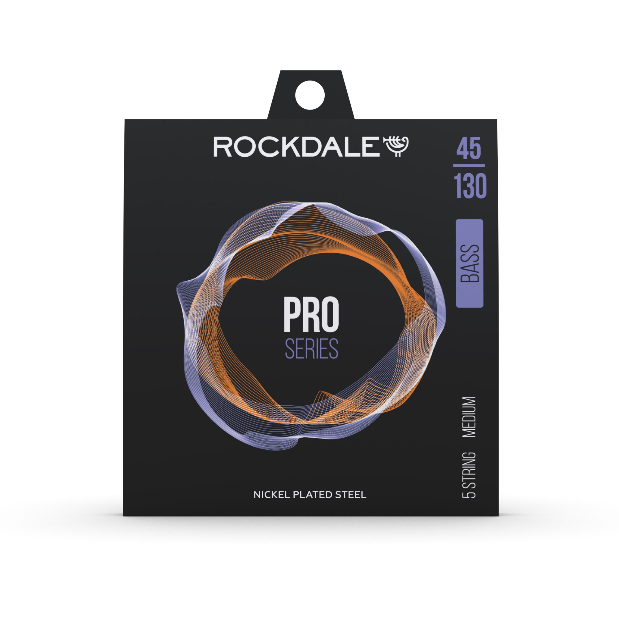 Купить Струны для бас-гитары ROCKDALE PRO 45-130 Nickel Wound 5 Medium по  цене 1 280 ₽ на официальном сайте представителя Rockdale в Москве и России