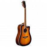 Акустическая гитара ROCKDALE Aurora D6 C SB Gloss – фото 2
