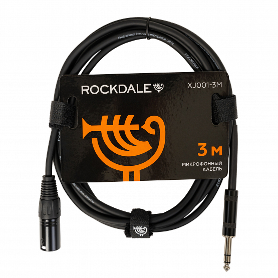 Микрофонный кабель ROCKDALE XJ001-3M | Музыкальные инструменты ROCKDALE