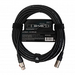 Микрофонный кабель ROCKDALE MC001-10M, XLR (папа) - XLR (папа), 10 м, черный – фото 2