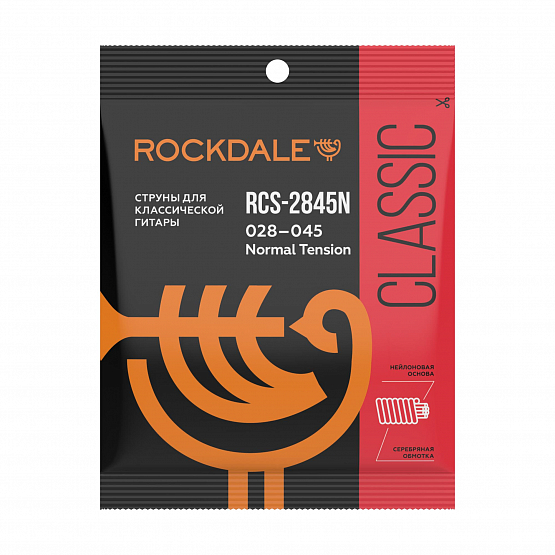 Струны для классической гитары ROCKDALE RCS-2845N | Музыкальные инструменты ROCKDALE