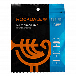 Струны для электрогитары ROCKDALE STANDARD 11-50 Nickel Wound Heavy – фото 8
