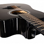 Акустическая гитара ROCKDALE Aurora D5 C BK Gloss – фото 7