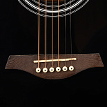 Акустическая гитара ROCKDALE Aurora D6 C BK Gloss – фото 4