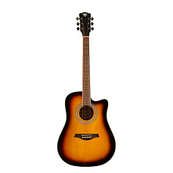 Акустическая гитара ROCKDALE Aurora D6 C SB Gloss