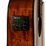 Электроакустическая гитара ROCKDALE Aurora D5 C NAT E Gloss – фото 8
