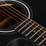 Акустическая гитара ROCKDALE Aurora D5 Satin C BK – фото 6