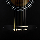 Акустическая гитара ROCKDALE Aurora D7 C BK Satin – фото 4