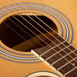 Акустическая гитара ROCKDALE Aurora D6 C NAT Satin – фото 6
