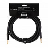 Инструментальный (гитарный) кабель ROCKDALE Wild B5, Mono Jack x 2, 5 м, черный – фото 2