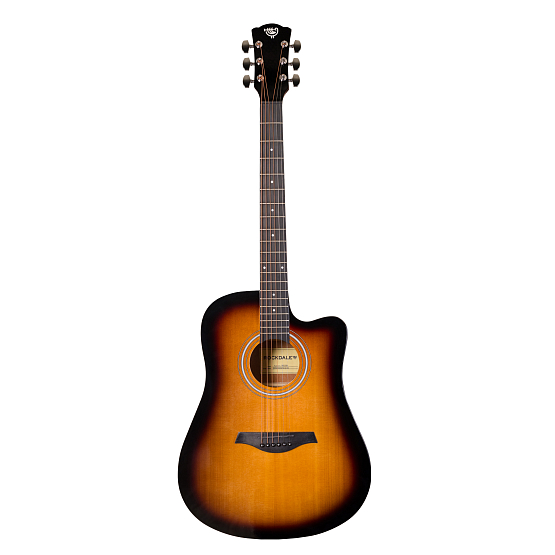 Акустическая гитара ROCKDALE Aurora D5 C SB Gloss | Музыкальные инструменты ROCKDALE
