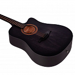 Акустическая гитара ROCKDALE Maverick D1 C BK – фото 4