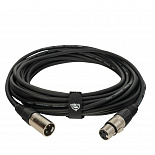 Микрофонный кабель ROCKDALE MC001-10M, XLR (папа) - XLR (папа), 10 м, черный – фото 4