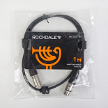 Микрофонный кабель ROCKDALE MC001-1M, XLR (папа) - XLR (папа), 1 м, черный – фото 5