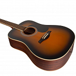 Акустическая гитара ROCKDALE Aurora D6 SB Satin – фото 4