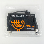 Готовый микрофонный кабель ROCKDALE MC001-30CM – фото 5