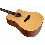 Акустическая гитара ROCKDALE Aurora D3 C NAT Gloss – фото 4