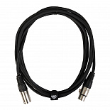 Микрофонный кабель ROCKDALE IC001.10 XLR(папа) x 2, 3,3 м, черный – фото 6