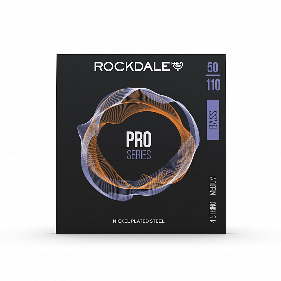 Струны для бас-гитары ROCKDALE PRO 50-110 Nickel Wound 4 Medium | Музыкальные инструменты ROCKDALE
