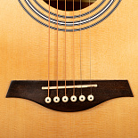 Акустическая гитара ROCKDALE Aurora D6 C NAT Satin – фото 7
