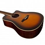 Акустическая гитара ROCKDALE Aurora D3 C SB Gloss – фото 4