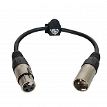Готовый микрофонный кабель ROCKDALE MC001-30CM – фото 3