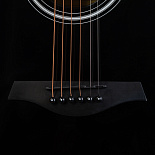 Электроакустическая гитара ROCKDALE Aurora D5 C BK E Gloss – фото 4