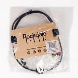 Компонентный кабель ROCKDALE XC-001-1M, 3,5 мм Stereo Mini Jack (папа) - 2 х RCA(папа), 1 м, черный – фото 11