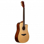 Акустическая гитара ROCKDALE Aurora D3 C NAT Gloss – фото 2