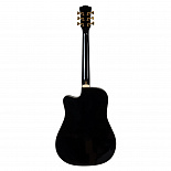 Акустическая гитара ROCKDALE Aurora D7 C BK Gloss – фото 3