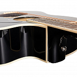 Электроакустическая гитара ROCKDALE Aurora D6 C BK E Gloss – фото 5