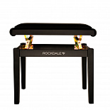 Банкетка с регулировкой высоты для пианиста ROCKDALE Rhapsody 131 Black – фото 3