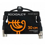 Готовый микрофонный кабель ROCKDALE MC001-30CM – фото 1