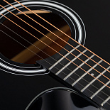 Электроакустическая гитара ROCKDALE Aurora D5 C BK E Gloss – фото 5