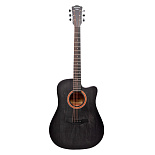 Акустическая гитара ROCKDALE Maverick D1 C BK – фото 1
