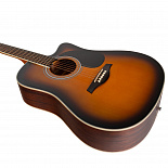 Акустическая гитара ROCKDALE Aurora D6 C SB Satin – фото 4