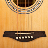 Акустическая гитара ROCKDALE Aurora D6 NAT Gloss – фото 7