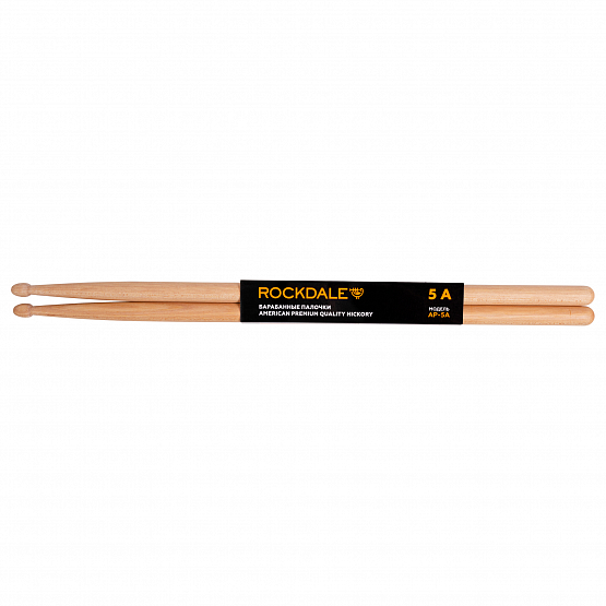 Барабанные палочки ROCKDALE American Premium Quality Hickory AP-5A | Музыкальные инструменты ROCKDALE