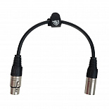 Готовый микрофонный кабель ROCKDALE MC001-30CM – фото 4