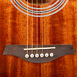 Акустическая гитара ROCKDALE Aurora D6 C ALL-MAH Gloss – фото 7