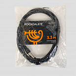 Микрофонный кабель ROCKDALE IC001.10 XLR(папа) x 2, 3,3 м, черный – фото 7