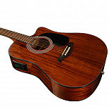 Электроакустическая гитара ROCKDALE Aurora D6 C E ALL-MAH Gloss – фото 4
