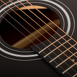 Акустическая гитара ROCKDALE Aurora D3 BK Satin  – фото 6